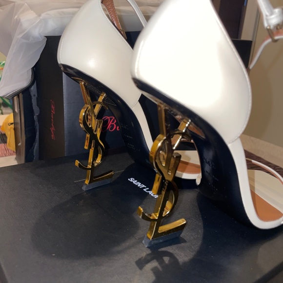 YSL OPIUM REAL BEIGE HEELS - Picture 4 of 7